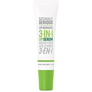Naturally Serious Lip Service 3-In-1 Lip Serum by for Unisex 0.5 oz Serum Naturally Serious Lip Service 3-In-1 Lip Serum by for Unisex 0.5 oz Serum