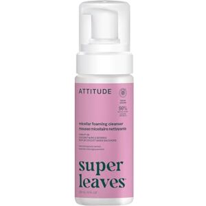 ATTITUDE Micellar Foaming Facial Cleanser, EWG Verified, Dermatologically Tested, Plant and Mineral-Based, Vegan, White Tea Leaves, 150 mL ATTITUDE Micellar Foaming Facial Cleanser, EWG Verified, Dermatologically Tested, Plant and Mineral-Based, Vegan, White Tea Leaves, 150 mL