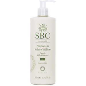 SBC Skincare Propolis & White Willow Gentle Milk Cleanser, Ideal for Sensitive, Reactive or Blemish-Prone Skin Types (500ml) SBC Skincare Propolis & White Willow Gentle Milk Cleanser, Ideal for Sensitive, Reactive or Blemish-Prone Skin Types (500ml)