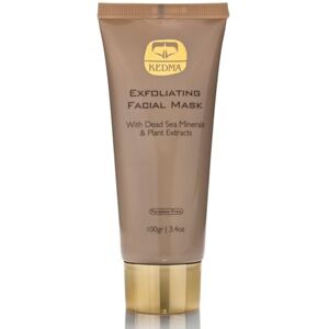 KEDMA Exfoliating Face Mask with Dead Sea Minerals and Natural Oils Soft and Radiant Skin For All Skin Types 100g KEDMA Exfoliating Face Mask with Dead Sea Minerals and Natural Oils Soft and Radiant Skin For All Skin Types 100g