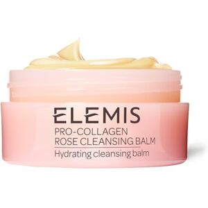 ELEMIS Pro-Collagen Cleansing Balm, 3in1 Melting Facial Cleanser for Deep Cleansing Wash, Infused with 9 Nourishing Essential Oils, Daily Moisturising Makeup Remover for Clean, Glowing Skin