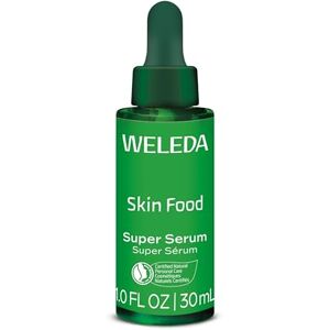 Weleda Skin Food Super Face Serum, Facial Serum with Hyaluronic Acid & Ceramides, Natural Glow Moisturiser, 100% Certified Natural, Organic, Vegan, 30ml Weleda Skin Food Super Face Serum, Facial Serum with Hyaluronic Acid & Ceramides, Natural Glow Moisturiser, 100% Certified Natural, Organic, Vegan, 30ml
