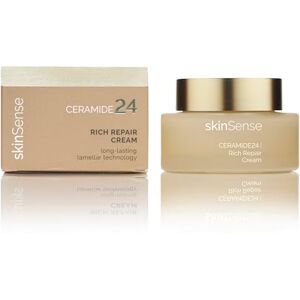 skinSense by Abi Cleeve SkinSense Ceramide24 Rich Repair Cream 50ml, Premium Moisturiser for Sensitive Skin, Fragrance-Free Face Cream, Ceramide Day and Night Cream for Dry Skin, Skin Barrier Repair Cream skinSense by Abi Cleeve SkinSense Ceramide24 Rich Repair Cream 50ml, Premium Moisturiser for Sensitive Skin, Fragrance-Free Face Cream, Ceramide Day and Night Cream for Dry Skin, Skin Barrier Repair Cream