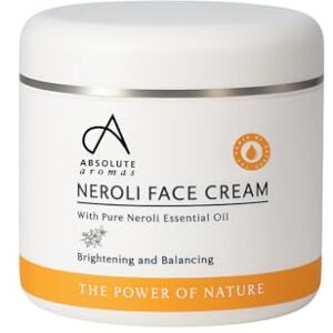 Absolute Aromas Neroli Face Cream 100ml Calming, Hydrating & Brightening Moisturiser with Pure Neroli Essential Oil, Vitamin E & Natural Oils Gentle Daily Skincare for All Skin Types Absolute Aromas Neroli Face Cream 100ml Calming, Hydrating & Brightening Moisturiser with Pure Neroli Essential Oil, Vitamin E & Natural Oils Gentle Daily Skincare for All Skin Types