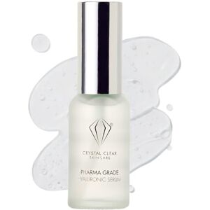 Crystal Clear Skincare - Pharma Grade Hyaluronic Serum - 30ml Crystal Clear Skincare - Pharma Grade Hyaluronic Serum - 30ml