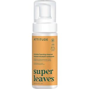 ATTITUDE Micellar Foaming Facial Cleanser, EWG Verified, Dermatologically Tested, Plant and Mineral-Based, Vegan, Orange Blossom & Eucalyptus Scent, 150 mL ATTITUDE Micellar Foaming Facial Cleanser, EWG Verified, Dermatologically Tested, Plant and Mineral-Based, Vegan, Orange Blossom & Eucalyptus Scent, 150 mL