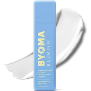 BYOMA Blemish Clearing Cleanser (175ml) For Acne-Prone Skin, Soothes and Hydrates, Reduces Post-Blemish Marks, Unclogs Pores with Salicylic Acid for Smooth, Healthy Skin BYOMA Blemish Clearing Cleanser (175ml) For Acne-Prone Skin, Soothes and Hydrates, Reduces Post-Blemish Marks, Unclogs Pores with Salicylic Acid for Smooth, Healthy Skin