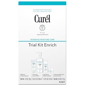 Curel Curél Enrich Trial & Travel Kit, 2 Week Skincare Routine for Dry, Sensitive Skin Curel Curél Enrich Trial & Travel Kit, 2 Week Skincare Routine for Dry, Sensitive Skin