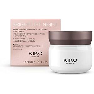 Kiko Milano Bright Lift Night Renewing And Lifting Night Cream With Marine Collagen Kiko Milano Bright Lift Night Renewing And Lifting Night Cream With Marine Collagen