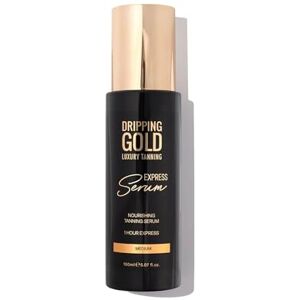 Dripping Gold Luxury Tanning Express Serum Medium Fast-Acting, Hydrating & Streak-Free Self Tan 150ml Dripping Gold Luxury Tanning Express Serum Medium Fast-Acting, Hydrating & Streak-Free Self Tan 150ml