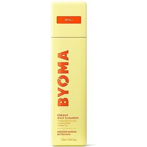 BYOMA Creamy Jelly Cleanser Refill (175ml) Hydrating Facial Cleanser for Skin Barrier Repair -Tri-Ceramide Face Wash for All Skin Types Gently Removes Makeup and Excess Oil BYOMA Creamy Jelly Cleanser Refill (175ml) Hydrating Facial Cleanser for Skin Barrier Repair -Tri-Ceramide Face Wash for All Skin Types Gently Removes Makeup and Excess Oil