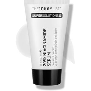 The INKEY List Niacinamide 20% Serum 30ml, Supersolutions, Targets Redness, Fragrance-free, Suitable for Oily Skin The INKEY List Niacinamide 20% Serum 30ml, Supersolutions, Targets Redness, Fragrance-free, Suitable for Oily Skin
