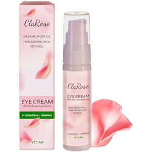 ClaRose Hyaluronic acid Anti-ageing Eye Cream with Organic Rose oil; 30ml ClaRose Hyaluronic acid Anti-ageing Eye Cream with Organic Rose oil; 30ml
