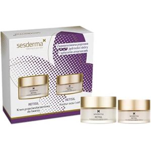 SESDERMA RETISIL Gift Set Anti-Ageing Face Cream 50 ml + Eye & Lip Contour 30 ml With Retinoid HPR, Hyaluronic Acid & Growth Factors Regenerating Care Against Wrinkles SESDERMA RETISIL Gift Set Anti-Ageing Face Cream 50 ml + Eye & Lip Contour 30 ml With Retinoid HPR, Hyaluronic Acid & Growth Factors Regenerating Care Against Wrinkles