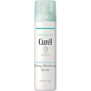 Curel Curél Deep Moisture Spray, Ultra-Fine, Ceramide-Infused Hydrating Mist, Face & Body Moisturiser For Dry, Sensitive Skin, Cooling Spray To Use Under & Over Makeup, Japanese Skincare, 144ml Curel Curél Deep Moisture Spray, Ultra-Fine, Ceramide-Infused Hydrating Mist, Face & Body Moisturiser For Dry, Sensitive Skin, Cooling Spray To Use Under & Over Makeup, Japanese Skincare, 144ml