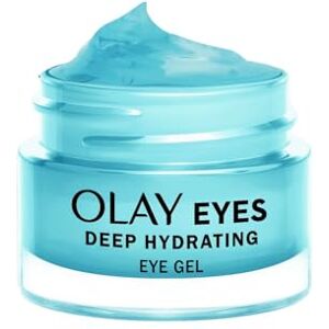 Olay Eyes Deep Hydrating Eye Gel with Niacinamide and Aloe for tired dehydrated skin, hydrates for 24hours, plump, cool and hydrate, fragrance free 15 ml Olay Eyes Deep Hydrating Eye Gel with Niacinamide and Aloe for tired dehydrated skin, hydrates for 24hours, plump, cool and hydrate, fragrance free 15 ml
