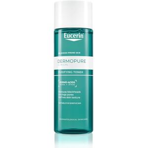 Eucerin Dermopure Clinical Purifying Toner 200ml, Pore-Unclogging Facial Toner with 10% Dermo-Acids, Reduces Blackheads & Refines Texture for Sensitive and Oily Skin Eucerin Dermopure Clinical Purifying Toner 200ml, Pore-Unclogging Facial Toner with 10% Dermo-Acids, Reduces Blackheads & Refines Texture for Sensitive and Oily Skin