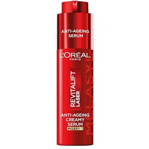 L'Oreal Paris L'Oréal Paris Revitalift Triple Laser Anti-Ageing Creamy-Serum, Melasyl™ + Vitamin C + Niacinamide, Clinical Results, Wrinkles, Dark Spots, Radiance, 50ml L'Oreal Paris L'Oréal Paris Revitalift Triple Laser Anti-Ageing Creamy-Serum, Melasyl™ + Vitamin C + Niacinamide, Clinical Results, Wrinkles, Dark Spots, Radiance, 50ml