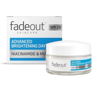 Fade Out Advanced Even Skin Tone Day Cream with SPF20 Face Cream With Niacinamide and Lactic Acid to Brighten Skin tone in 4 weeks Fade Out Advanced Even Skin Tone Day Cream with SPF20 Face Cream With Niacinamide and Lactic Acid to Brighten Skin tone in 4 weeks
