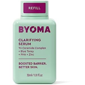 BYOMA Clarifying Serum Refill (30ml) Clarifying Facial Serum for Acne Prone Skin with Ceramides, Blue Tansy, PHA and Zinc for a Balanced and Healthy Skin BYOMA Clarifying Serum Refill (30ml) Clarifying Facial Serum for Acne Prone Skin with Ceramides, Blue Tansy, PHA and Zinc for a Balanced and Healthy Skin
