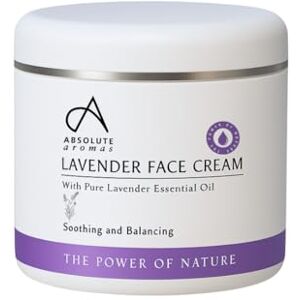 Absolute Aromas Lavender Face Cream 260ml Calming, Hydrating & Nourishing Moisturiser with Pure Lavender Essential Oil Absolute Aromas Lavender Face Cream 260ml Calming, Hydrating & Nourishing Moisturiser with Pure Lavender Essential Oil