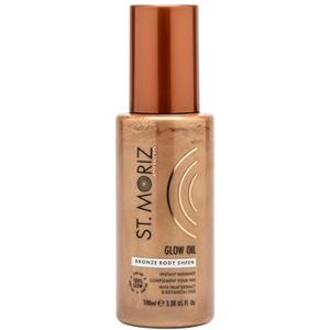 ST. MORIZ St Moriz Advanced Glow Oil Bronze Body Sheen for Instant Skin Radiance & Rich Hydration Body Glow Enhancer Shimmering Liquid Bronzer Compliments Your Tan Vegan Cruelty Free 100ml ST. MORIZ St Moriz Advanced Glow Oil Bronze Body Sheen for Instant Skin Radiance & Rich Hydration Body Glow Enhancer Shimmering Liquid Bronzer Compliments Your Tan Vegan Cruelty Free 100ml