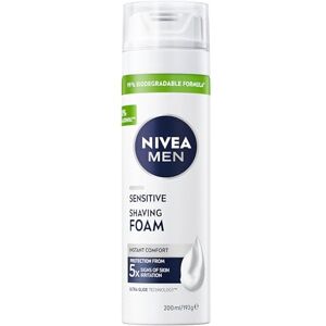 NIVEA MEN - Sensitive Shaving Foam - 6 x 200ml - Shaving Foam NIVEA MEN - Sensitive Shaving Foam - 6 x 200ml - Shaving Foam
