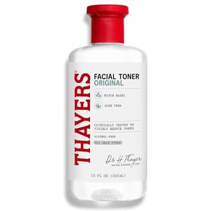 Thayer's Thayers Witch Hazel Facial Gentle Original Toner Lotion with Organic Aloe Vera, 355ml Thayer's Thayers Witch Hazel Facial Gentle Original Toner Lotion with Organic Aloe Vera, 355ml