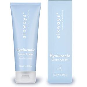 Sixways Hyaluronic Dream Night Cream: Hydrating Facial Moisturiser with Hyaluronic Acid and Shea Butter, Made in the UK, For Dry Skin, 100ml Sixways Hyaluronic Dream Night Cream: Hydrating Facial Moisturiser with Hyaluronic Acid and Shea Butter, Made in the UK, For Dry Skin, 100ml