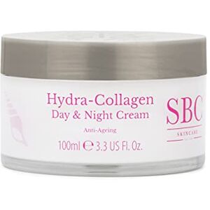 SBC Skincare 's Hydra-Collagen Day & Night Cream 100ml Award-Winning Anti-Ageing Cream Day And Night Moisturiser For Sensitive Skin Mature Skin Face Moisturiser SBC Skincare 's Hydra-Collagen Day & Night Cream 100ml Award-Winning Anti-Ageing Cream Day And Night Moisturiser For Sensitive Skin Mature Skin Face Moisturiser