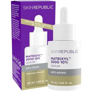 Skin Republic Matrixyl 3000 10% Anti-Aging Serum, Reduces Deep Wrinkles & Improves Skin Texture (30ml) Skin Republic Matrixyl 3000 10% Anti-Aging Serum, Reduces Deep Wrinkles & Improves Skin Texture (30ml)