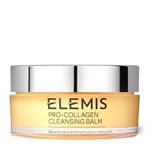 ELEMIS Pro-Collagen Cleansing Balm, 3in1 Melting Facial Cleanser for Deep Cleansing Wash, Infused with 9 Nourishing Essential Oils, Daily Moisturising Makeup Remover for Clean, Glowing Skin