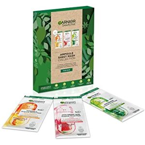 Garnier Vitamin C Niacinamide Hyaluronic Acid Sheet Mask Set - Face Care Garnier Vitamin C Niacinamide Hyaluronic Acid Sheet Mask Set - Face Care