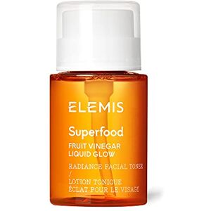 ELEMIS Superfood Fruit Vinegar Liquid Glow, AHA Face Toner Infused with Prebiotic and Fruit Vinegars, Refreshing Toner to Brighten, Balance and Exfoliate, Gentle Skin Toner for Radiant Skin, 145ml