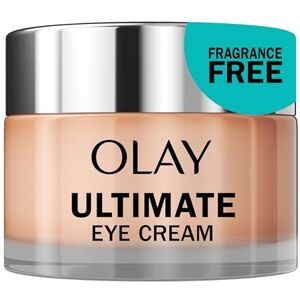 Olay Ultimate Eye Cream For Dark Circles and Puffy Eyes with Niacinamide, Visibly Smoothes Wrinkles and Fine Lines, 15ml Olay Ultimate Eye Cream For Dark Circles and Puffy Eyes with Niacinamide, Visibly Smoothes Wrinkles and Fine Lines, 15ml