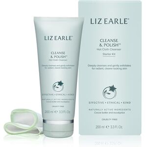 Liz Earle Cleanse & Polish™ Hot Cloth Cleanser Starter Kit for All Skin Types with Rosemary, Chamomile, Cocoa Butter and Eucalyptus Essential Oil, 200ml Liz Earle Cleanse & Polish™ Hot Cloth Cleanser Starter Kit for All Skin Types with Rosemary, Chamomile, Cocoa Butter and Eucalyptus Essential Oil, 200ml