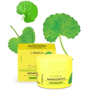 Natura Siberica C+CICA C-BERRICA RADIANCE REVIVE ALL-IN-ONE MOISTURE CREAM tone perfecting treat. K-Beauty inspired GLASS SKIN routine infused with Centella Asiatica and Vitamin C, 50ml Natura Siberica C+CICA C-BERRICA RADIANCE REVIVE ALL-IN-ONE MOISTURE CREAM tone perfecting treat. K-Beauty inspired GLASS SKIN routine infused with Centella Asiatica and Vitamin C, 50ml
