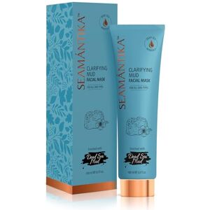 SEAMANTIKA Clarifying Face Mask with Dead Sea Mud Purifying & Radiance-Boosting Suitable for All Skin Types Pore Reduction Free from Parabens, Sulfates, Silicones, Mineral Oils 100 ml SEAMANTIKA Clarifying Face Mask with Dead Sea Mud Purifying & Radiance-Boosting Suitable for All Skin Types Pore Reduction Free from Parabens, Sulfates, Silicones, Mineral Oils 100 ml