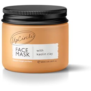 UPCIRCLE Hydrating Kaolin Clay Face Mask with Olive Powder 60ml Detoxifying Mask To Clear Spots, Blackheads + Prevent Breakouts Turmeric Oil, Aloe Vera, + Cocoa Butter – Natural + Vegan UPCIRCLE Hydrating Kaolin Clay Face Mask with Olive Powder 60ml Detoxifying Mask To Clear Spots, Blackheads + Prevent Breakouts Turmeric Oil, Aloe Vera, + Cocoa Butter – Natural + Vegan