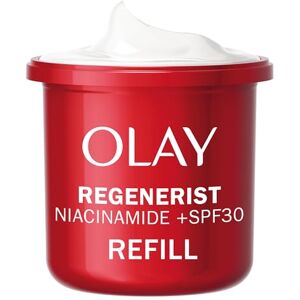 Olay Regenerist Niacinamide Day Cream Face Moisturiser SPF 30 REFILL, Skincare with Niacinamide 99% Purity, Antioxidant Vitamin E, Anti Ageing Skin Care: Renew, Age Defy and Hydrate, Non-Greasy, 50ml Olay Regenerist Niacinamide Day Cream Face Moisturiser SPF 30 REFILL, Skincare with Niacinamide 99% Purity, Antioxidant Vitamin E, Anti Ageing Skin Care: Renew, Age Defy and Hydrate, Non-Greasy, 50ml