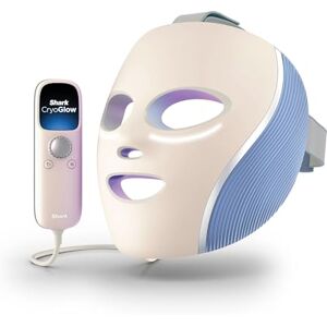 Shark CryoGlow LED Face Mask with Under-Eye Cooling, Anti-Ageing & Blemish Repair, Red & Blue LED, Infrared Light Therapy, USB-C, Remote Control, Storage Bag, Adjustable Straps Shark CryoGlow LED Face Mask with Under-Eye Cooling, Anti-Ageing & Blemish Repair, Red & Blue LED, Infrared Light Therapy, USB-C, Remote Control, Storage Bag, Adjustable Straps