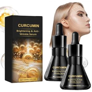 OBONG 2Pcs Curcumin Brightening Anti-Wrinkle Serum,Curcumin Essential Oil for Face,Anti Aging & Acne Facial Serum,Hydrating for All Skin Typesc OBONG 2Pcs Curcumin Brightening Anti-Wrinkle Serum,Curcumin Essential Oil for Face,Anti Aging & Acne Facial Serum,Hydrating for All Skin Typesc