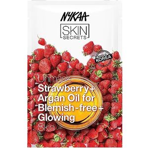 Nykaa Naturals Skin Secrets Bubble Sheet Mask Nourishes and Combats Dryness Reduces Puffiness and Redness Leaves Your Skin Feeling Fresh and Clean Strawberry and Argan Oil 0.67 oz Nykaa Naturals Skin Secrets Bubble Sheet Mask Nourishes and Combats Dryness Reduces Puffiness and Redness Leaves Your Skin Feeling Fresh and Clean Strawberry and Argan Oil 0.67 oz