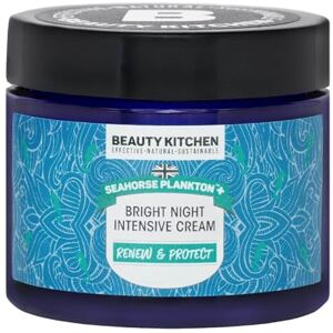 Beauty Kitchen Seahorse Plankton + Bright Night Intensive Cream 60ml Anti Aging & Hydrating Reduces Fine Lines/Wrinkles Promotes Collagen Vegan/Cruelty Free Beauty Kitchen Seahorse Plankton + Bright Night Intensive Cream 60ml Anti Aging & Hydrating Reduces Fine Lines/Wrinkles Promotes Collagen Vegan/Cruelty Free