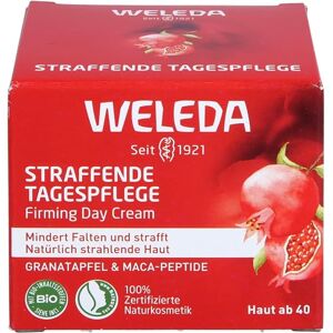 WELEDA Firming Day Face Cream with Pomegranate & Maca Peptides, Moisturising Cream, Elastin-Boosting Ingredients, Reduces Lines & Wrinkles, Vegan, 40ml WELEDA Firming Day Face Cream with Pomegranate & Maca Peptides, Moisturising Cream, Elastin-Boosting Ingredients, Reduces Lines & Wrinkles, Vegan, 40ml