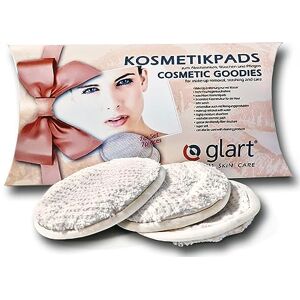 Glart 44AP Washable Makeup Removable Pads - Beige and White - Makeup Remover Pads Glart 44AP Washable Makeup Removable Pads - Beige and White - Makeup Remover Pads
