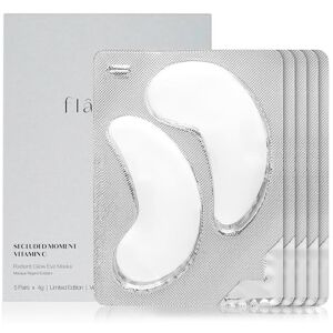 flânerie Flanerie Radiant Glow Eye Masks – Hydrating Under Eye Gel Patches with Vitamin C, Collagen & Hyaluronic Acid – Brightening, Anti‑Puffiness & Dark Circle Reduction Eye Treatment (Pack of 5) flânerie Flanerie Radiant Glow Eye Masks – Hydrating Under Eye Gel Patches with Vitamin C, Collagen & Hyaluronic Acid – Brightening, Anti‑Puffiness & Dark Circle Reduction Eye Treatment (Pack of 5)