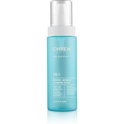 ONSEN Secret Japanese Cleansing Milk Face Wash, Anti Aging Gentle Cleanser, Makeup Remover, Cleansing Milk for Sensitive Skin, All Natural, Purifying Organic, Non Foaming Facial Cleanser 150 ml ONSEN Secret Japanese Cleansing Milk Face Wash, Anti Aging Gentle Cleanser, Makeup Remover, Cleansing Milk for Sensitive Skin, All Natural, Purifying Organic, Non Foaming Facial Cleanser 150 ml