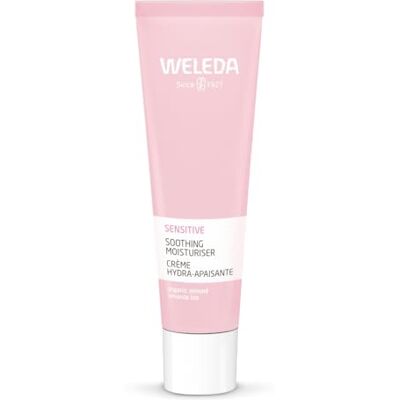 WELEDA Sensitive Care Facial Cream, Organic Face Cream w. Natural Almond Extract, Gentle & Soothing Face Moisturiser, Paraben Free, Fragrance Free Face Cream for Women & Men by Skin Care 30ml WELEDA Sensitive Care Facial Cream, Organic Face Cream w. Natural Almond Extract, Gentle & Soothing Face Moisturiser, Paraben Free, Fragrance Free Face Cream for Women & Men by Skin Care 30ml