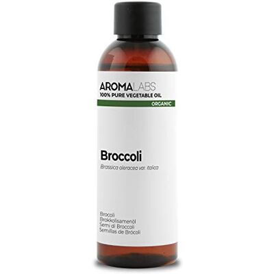 Aroma Labs ORGANIC BROCCOLI Oil 100mL 100% Pure, Natural, Cold Pressed and Cosmos Certified (French Brand) Aroma Labs ORGANIC BROCCOLI Oil 100mL 100% Pure, Natural, Cold Pressed and Cosmos Certified (French Brand)